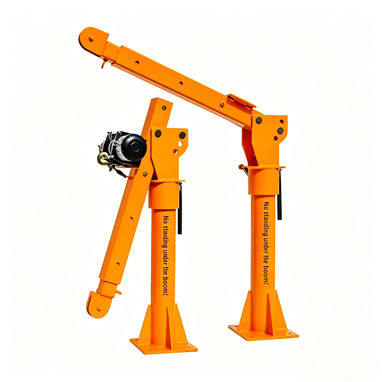 1000 kg pieneen ajoneuvoon asennettava nosturi