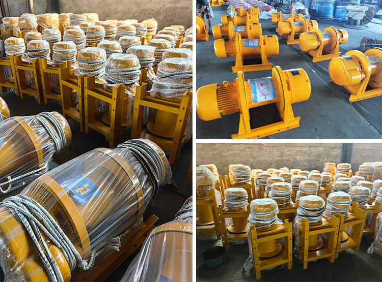 2T Electric Wire Rope Winches